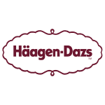 logo adhérent de la marque de glace häagen-dazs