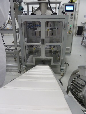 Ensacheuse verticale, Conditionnement et Traçabilité pour usine pré-series